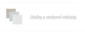 Dlažby a venkovní obklady