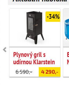 Plynový gril s udírnou Klarstein