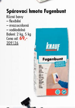Spárovací hmota Fugenbunt