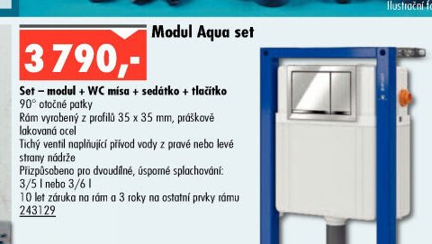 Modul Aqua set