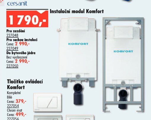 Instalační modul Komfort