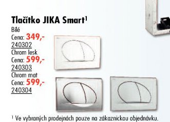 Tlačítko JIKA Smart Bílé