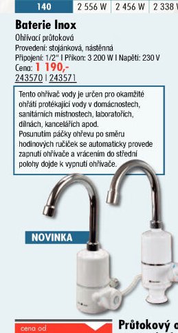 Baterie Inox
