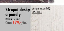 Stropní desky a panely