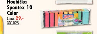 Houbička Spontex 10 Color