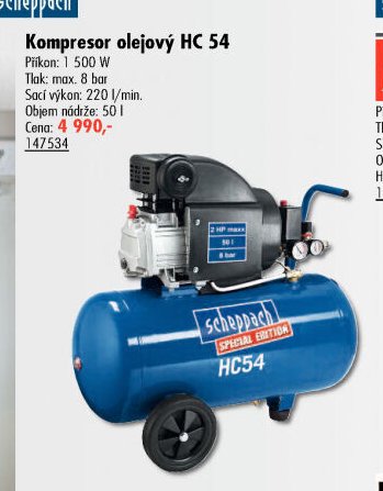 Kompresor olejový HC 54