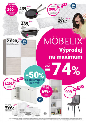 akční leták Möbelix 10.1.2022-23.1.2022
