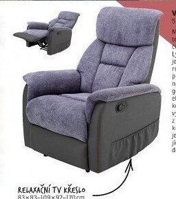 Relaxační TV křeslo