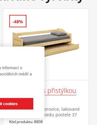 Postel s přistýlkou