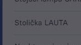 Stolička LAUTA