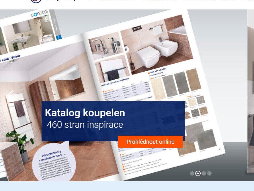 Katalog koupelen 460 stran inspirace