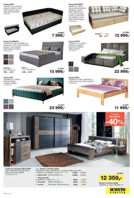 akční leták Sconto nábytek 28.1.2022-6.2.2022