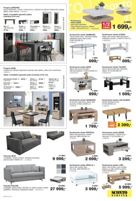 akční leták Sconto nábytek 28.1.2022-6.2.2022