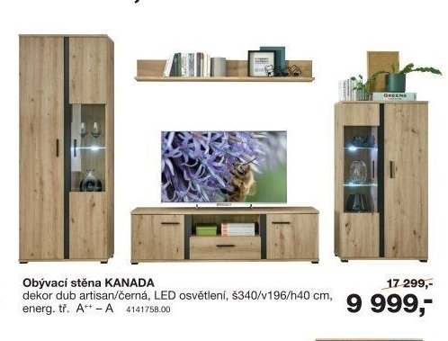 Obývací stěna KANADA