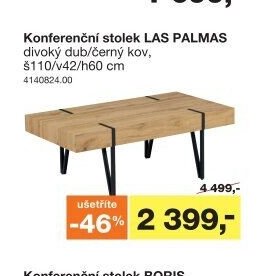 Konferenční stolek LAS PALMAS