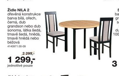 Židle NILA 2