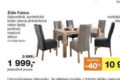 Židle Fabius