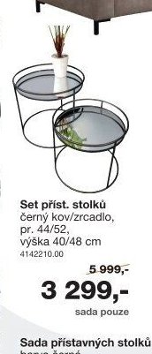 Set příst. stolků