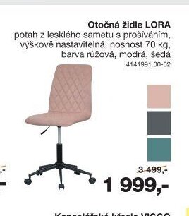 Otočná židle LORA