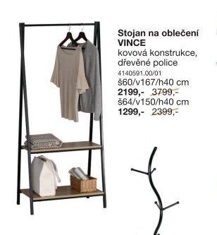 Stojan na oblečení VINCE