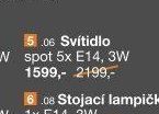 LED spotová série spot 5x E14