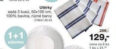Utěrky sada 3 kusů