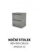 NOČNÍ STOLEK 40x50x34cm