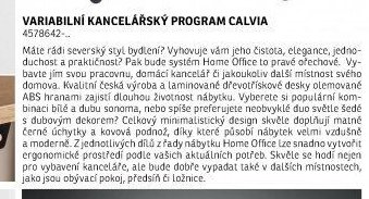 Variabilní kancelářský program CALVIA