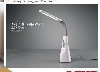 LED stolní lampa VENTO