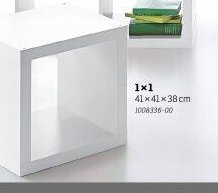 Regál 1×1