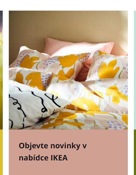 Objevte novinky v nabídce IKEA