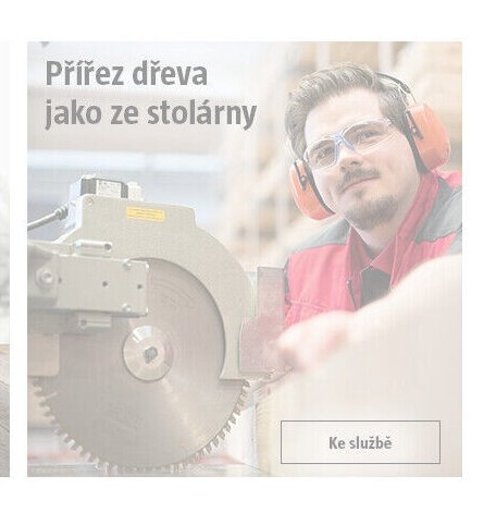 Přířez dřeva jako ze stolárny