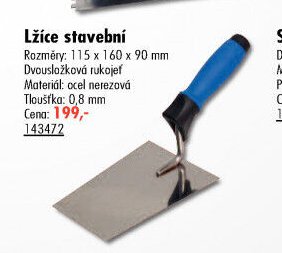 Lžíce stavební