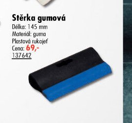 Stěrka gumová