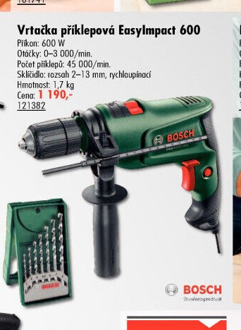 Vrtačka příklepová EasyImpact 600