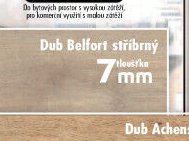 Dub Belfort stříbrný 7 mm