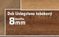 Dub Livingstone tabákový 8 mm