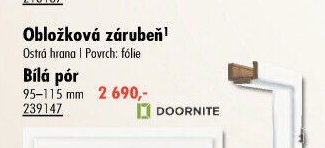 Obložková zárubeň 1 (Bílá pór)
