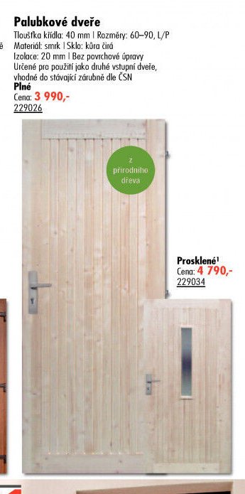 Palubkové dveře