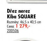 Dřez nerez Kiba SQUARE