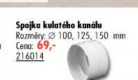 Spojka kulatého kanálu