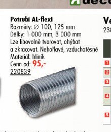 Potrubí AL-flexi