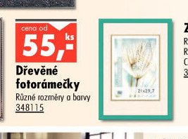 Dřevěné fotorámečky