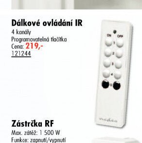 Dálkové ovládání IR