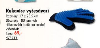 Rukavice vyčesávací
