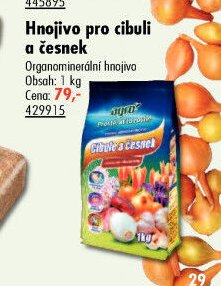 Hnojivo pro cibuli a česnek
