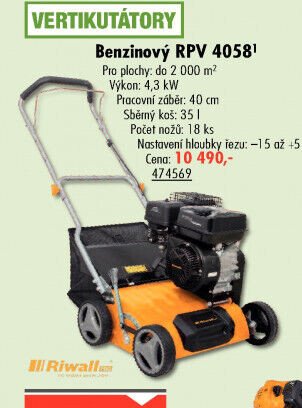 Benzinový RPV 4058