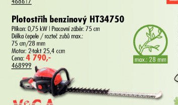 Plotostřih benzinový HT34750