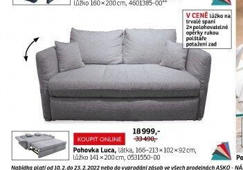 Pohovka Luca