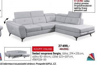Sedací souprava Sergio